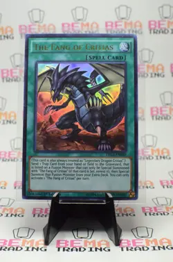The Fang of Critias DRL3-EN060 Dragons of Legend: Unleashed 1st Edition - Image 1