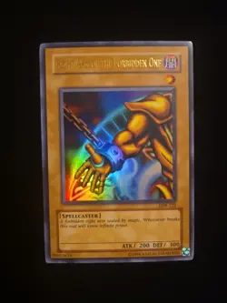 Right Arm of the Forbidden One LOB-122 The Legend of Blue Eyes White Dragon MINT - Image 1