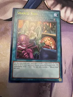 Shared Ride MAGO-EN079 - Gold Rare - 1st Edition - NM Yugioh - Image 1