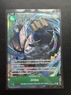 One Piece [OP-11] Jinbe OP11-031 Alternate Art English - Image 1