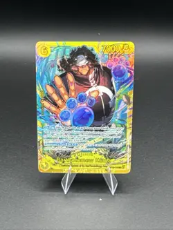 One Piece CCG Bartholomew Kuma OP12-119 SEC Alt Art HOLO NM/M Pack Fresh! - Image 1