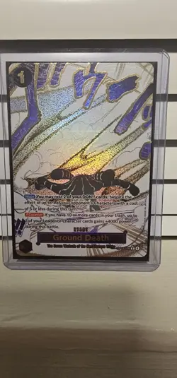 Ground Death (Alternate Art) OP14-096 The Azure Sea's Seven Foil - Image 1