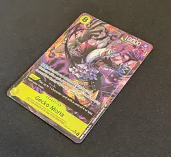 Gecko Moria OP14-104 SR Alternate Art Azure Sea's Seven One Piece English NM - Image 4