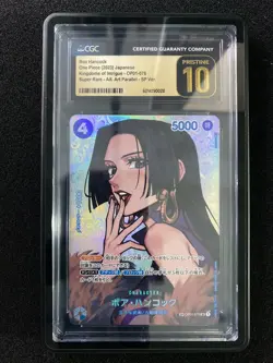 Boa Hancock One Piece JP OP01-078 SR Kingdoms Of Intrigue CGC Pristine 10 -RI69 - Image 1