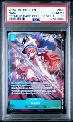 2024 Nami (Best Selection Vol. 1-) OP02-036 One Piece PSA 10 Gem Mint - Image 1