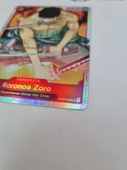 Roronoa Zoro ST01-013 - Super Pre-Release - One Piece - Lightly Played - Image 5