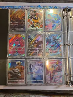 Pokemon Card Lot Binder V/VMAX IR Hits 180 Cards NM Full Art - Image 4