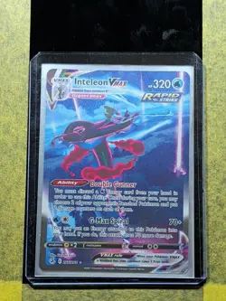 020 - Original Owner Pokemon Inteleon VMAX Alt Art 266/264 Fusion Strike Card - Image 3