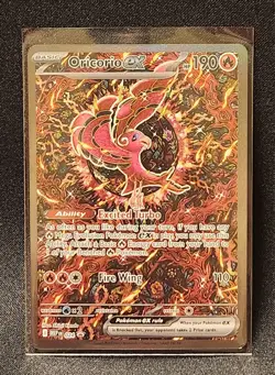 2025 Pokemon Phantasmal Flames Promo Card 024 Oricorio EX from Charizard UPC NM - Image 1