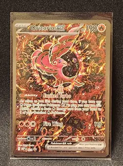 2025 Pokemon Phantasmal Flames Promo Card 024 Oricorio EX from Charizard UPC NM - Image 1