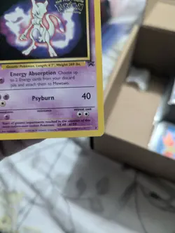 Pokemon TCG Mewtwo 3 Black Star Promo Card First Movie near mint - Image 3