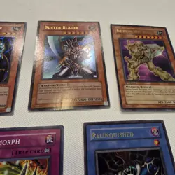 Yu-Gi-Oh! TCG Card Lot 5 Holographic Relinquished Metalmorph Blader Soldier A6 - Image 4