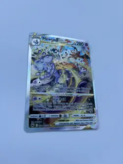 Mewtwo VSTAR Ultra Rare Crown Zenith: GG44/GG70 Ungraded Authentic NM Card - Image 1
