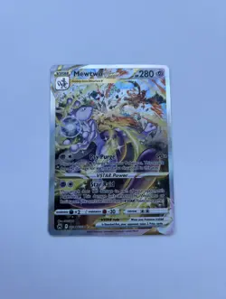 Mewtwo VSTAR Ultra Rare Crown Zenith: GG44/GG70 Ungraded Authentic NM Card - Image 2