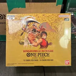 One Piece Card Game - Kingdoms of Intrigue (OP04) - Booster Box - English - Image 1