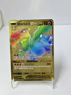 Charizard VSTAR HP280 Metal Pokemon Card-Collectible Gift Display - Image 1