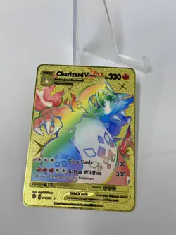 Charizard VMAX HP330 Metal Pokemon Card-Collectible Gift Display - Image 2