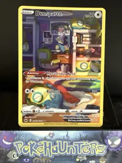 Pokemon Card Dunsparce GG23/GG70 Crown Zenith Illustration Rare NM - Image 1