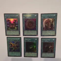 Yu-Gi-Oh! TCG Card Lot 6 Holographic Megamorph Summoning Dragon A4 - Image 1