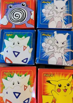 1999 Pokemon Burger King 23K Gold Plated Trading Card w/ Box Pokeball Set - Image 1