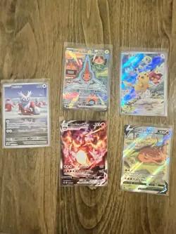 Pokemon TCG Charizard Sword & Shield Holo Promos And Other Rare Cards - Image 1