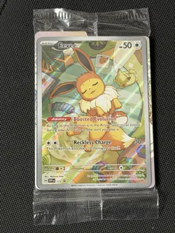(SEALED) Eevee - 173 SVP Prismatic Evolutions ETB Promo Card Pokemon TCG NM - Image 1
