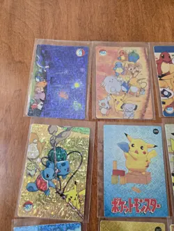 Pokemon Card - 18 Assorted Pokemon- Vending Machine Prism Holo Pocket Monsters - Image 2