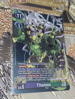 Titamon Hacker's Slumber Box Promotion Pack Promo Digimon Promotion Card P-209 - Image 1