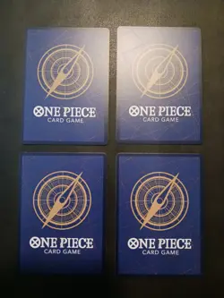 X4 One Piece Card Game TCG Ace, Sabo, Luffy OP13-007 SR M/NM Condition - Image 2