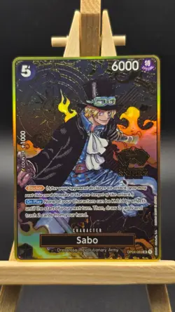 One Piece Card 2nd Anniversary Sabo OP04-083 English Alternate Art - Image 1