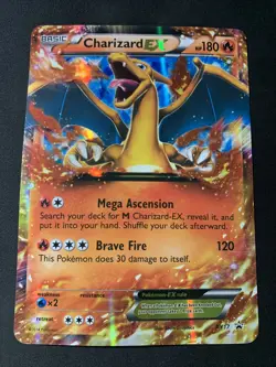 Pokemon Charizard EX XY17 JUMBO Holo Oversized Promo Card - Image 1