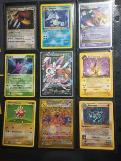 190+ Pokemon Neo Base ex Vintage & New Binder Tin Charizard Card Lot Collection - Image 2