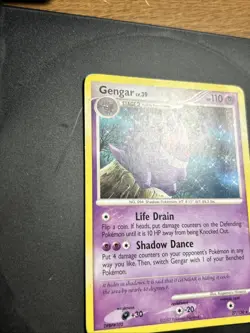 Pokemon TCG Gengar Diamond and Pearl 27/130 rare MP 2007 Card NON-HOLO - Image 4