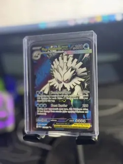 Pokemon Mega Evolution Mega Abomasnow EX Full Art Holo Card 157/132 Ultra Rare - Image 2