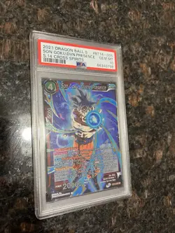 Son Goku Divine Presence BT14-005 SR Foil Dragon Ball Super Card Game | PSA 10 - Image 3
