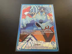 One Piece TCG OP14-040 Jinbe Leader Alt Art AA Card Game CCG English - Image 2