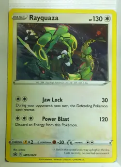 SWSH: Sword & Shield Promo Cards #SWSH029 Rayquaza - Image 1