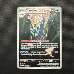 141/132 Mega Evolution Clawitzer Illustration Rare Pokemon Card TCG - Image 1