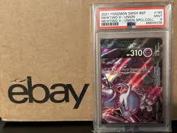 Pokemon Mewtwo V-UNION SWSH160 SWSH: Sword & Shield Promo Cards Holo PSA 9 - Image 2