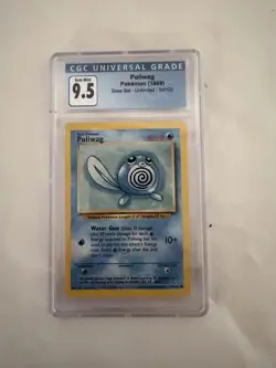 Poliwag (59/102) CGC 9.5 1999) Pokemon Unlimited Base Set Trading Card - Image 1