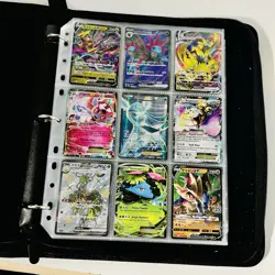 Huge Binder Collection Lot of 170+ Pokemon Cards Mixed EX SV Holo Full Art - Image 1