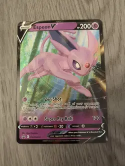 Espeon V SWSH201 SWSH: Sword & Shield Promo Cards Holo - Image 1