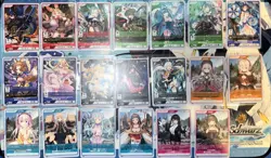 Divine Cross False Alice N & R 20 Cards Complete Non-Foil Set TCG Waifu - Image 1