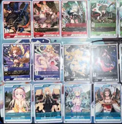 Divine Cross False Alice N & R 20 Cards Complete Non-Foil Set TCG Waifu - Image 2