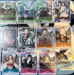 Divine Cross False Alice N & R 20 Cards Complete Non-Foil Set TCG Waifu - Image 3