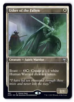 Usher Of The Fallen NM* PROMO PACK Kaldheim ENGLISH 401 mtg -UnltdCards - Image 1