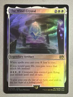 MTG / The Wind Crystal / FIN / #43 / FOIL / Rare / NM - Image 1