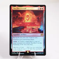 The Fire Crystal Foil 135 Final Fantasy FIN MTG NM - Image 1