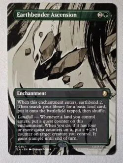 Earthbender Ascension (Borderless) 0307 Avatar: The Last Airbender Foil - Image 1