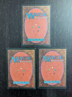 Set of 3 Crusades * BANNED * REVISED * NM/MT * Magic the Gathering MtG - Image 2